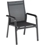 Kettler Basic Plus Premium Stapelsessel 66 x 70 x 99 cm grau