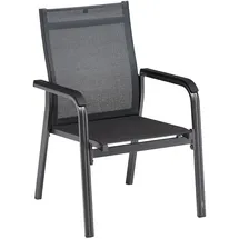 Kettler Basic Plus Premium Stapelsessel 66 x 70 x 99 cm grau