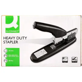 Q-Connect Heftgerät Blockhefter bis 100 Blatt schwarz