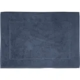 framsohn frottier Badematte FRAMSOHN FROTTIER "Uni Basic Hotelmatte" Gr. 2, blau (tintenblau), H:11mm, Baumwolle, Badematten, Badematte, große Farbpalette, Hergestellt in Österreich, Badezimmerteppich