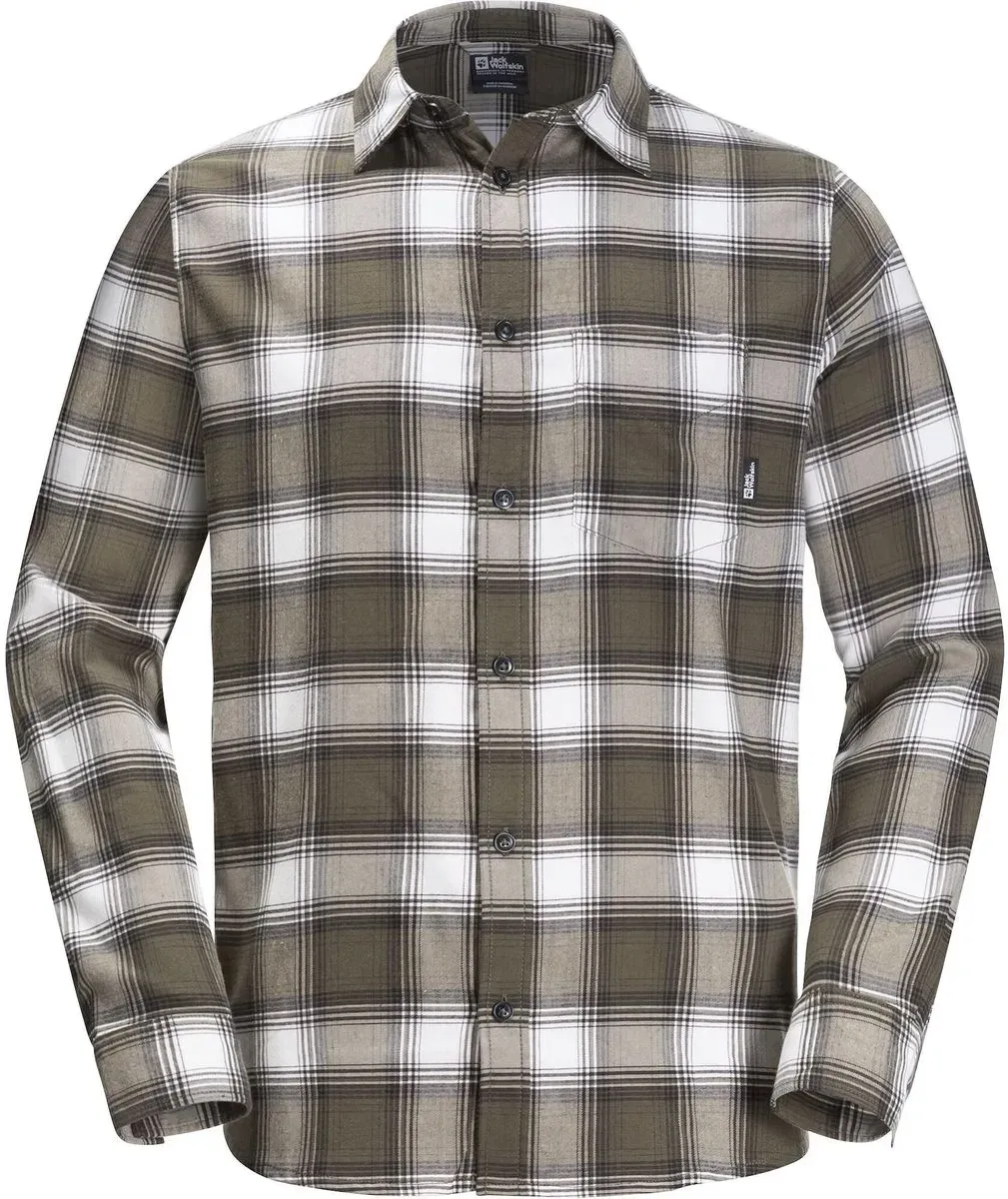 Jack Wolfskin Wanderweg Shirt M island moss 41 (8611) M