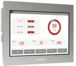 Schneider Electric PFXSTW6600WAD Pro-face STW6000 12, W Basic Web Panel Touch-Panel resistiv, 2 x Ethernet (Daisy Chain), USB, Web Browser, HTML5