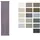 Wirth Schiebegardine WIRTH "Torbole" Gr. 4, braun (schlamm), B:60cm H:245cm, Jacquard, Baumwolle, Polyester, Gardinen