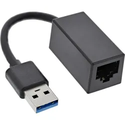 InLine USB 3.2 Netzwerkadapter Kabel - Gigabit Netzwerk - USB-A
