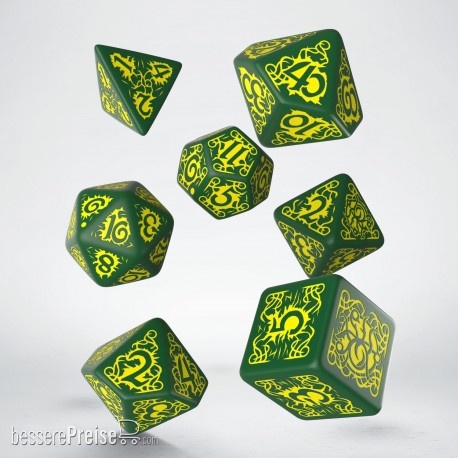 Q-Workshop QWSSPAT30 - Pathfinder Strange Aeons Dice Set (7)