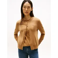 Tommy Hilfiger Cardigan "CO JERSEY STITCH CARDIGAN", Damen, Gr.