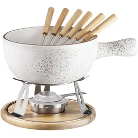 Mäser Käsefondue Set, Steinzeug Pintar Creme