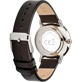 s.Oliver Modern Basics Metall 36 mm SO-4467-LQ