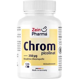 ZeinPharma Chrompicolinat 250 ug Kapseln 120 St.