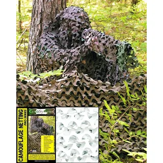 Camo Systems Tarnnetz Pro Crazy Camo 2.4x3 Meter weiss