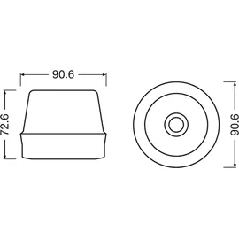 Osram Warnleuchte LED guardian ROAD FLARE Signal TA20
