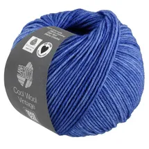 Lana Grossa Cool Wool Vintage Häkelwolle, 160 m blau