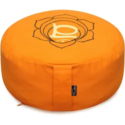 Meditationskissen Chakras Meditation Orange Bequem YOGISHOP.COM orange No Size
