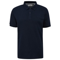 S.Oliver Poloshirt mit Label-Detail, Dunkelblau, XL