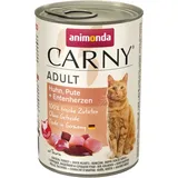 Animonda Carny Adult Huhn, Pute & Entenherzen 6 x 400 g