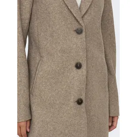 Jdy Jdyecho COAT OTW Noos Langmantel, Nature/Detail:MELANGE, S (36)