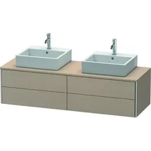 Duravit XSquare Waschtischunterbau wandhängend XS4917, 4 Schubkästen, 1600 x 548mm × 40 × 54,8 cm,