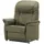 HIMOLLA Sessel 7706 Leder 101 x 112 x 101 cm Grün elektrisch