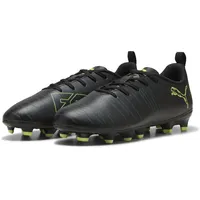 Puma Future 8 Play FG/AG Kinder black/fizzy light/green terrain 34