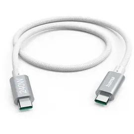 Hama USB-C-Kabel Full Featured 1,5m (weiss) USB-C-Kabel