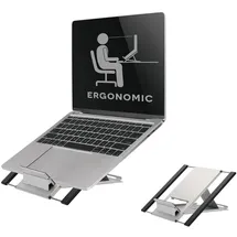 NeoMounts NSLS100 silber/schwarz