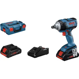 Bosch GDS 18V-300 Professional inkl. 2 x 4,0 Ah + L-Boxx