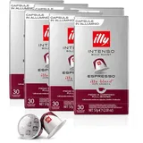 Illy, 90 Kapseln Kompatibel Nespresso 9 Packungen 10 Kaffee Gusto Classic