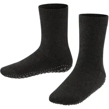 Falke Stoppersocken Catspads K Hp Baumwolle rutschhemmende Noppen 1 Paar, Grau Asphalt Melange 3180, 35-38