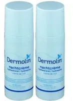 Dermolin® Crème de nuit De Nuit 2x50 ml