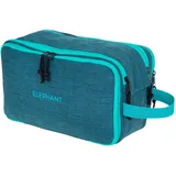 Kulturtasche groß Reise Tasche Damen Herren Kulturbeutel Waschtasche Beautycase Outdoor Camping Toiletry Bag Kosmetiktasche Tasche Sauna Elephant Travel Washbag (Grün-Türkis Petrol 13028)