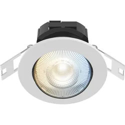 Calex | Smart Downlight LED Lampe (3-pack)  Weiß | 4.9W Ø 85mm | Smart