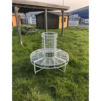 Garden Pleasure Baumbank LARISSA rund Ø121 Gartenbank Sitzbank Parkbank