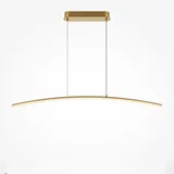 Maytoni Curve 1-flg. 98 cm Metall Messing