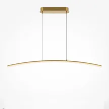 Maytoni Curve 1-flg. 98 cm Metall Messing