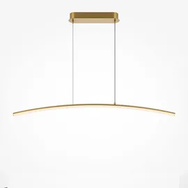 Maytoni Curve 1-flg. 98 cm Metall Messing