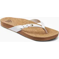 Reef Cushion Court Twist Flipflop, weiß