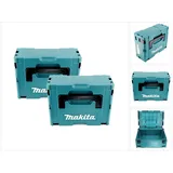 Makita Kunststoff Werkzeugkoffer 2x grün