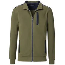 CasaModa Sweatjacke in grün | Gr.: XL
