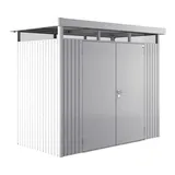 2,75 x 1,55 m weiß Doppeltür