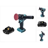 Makita DPV 300 A1 Akku Schleifer Polierer 18 V 50 / 80 mm Brushless + 1x Akku 2,0 Ah - ohne Ladegerät