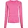 Energetics Evii Langarmshirt Grau Melange/Pink Dark 36