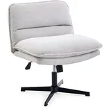 hjh living Criss-Cross 20 Polyester Hellgrau