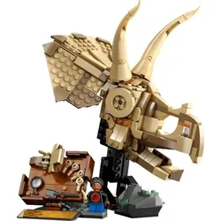 LEGO® Jurassic World Dinosaurier-Fossilien: Triceratops-Schädel
