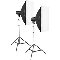Bresser BRT-200B Studioblitzset 2x 200W