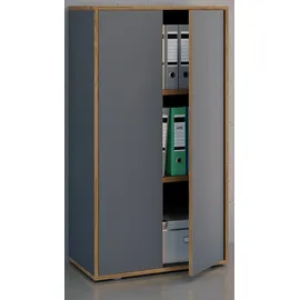 VCM Salia Aktenschrank 110 x 60 x 33 cm schwarz