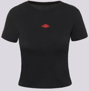 JORDAN T-SHIRT W J FLT SS TMID WINGS - Schwarz - M