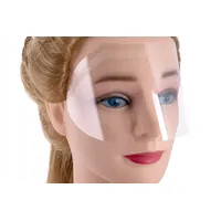 Ponik‘s Transparente Einweg-Gesichtsschutzmaske, Gesichtsschutz, Augenschutz, Maske, Wegwerf-Plastik, klar, Haarspray Schutz, Transparente Maske,...