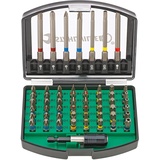 Stahlwille Bit Set 56-tlg. Bitsatz mit 1/4" Bithalter magnetisch TORX, Innensechskant und Kreuzschlitz (PH, PZ) Bits, für Akkuschrauber und Schlagschrauber, 1206