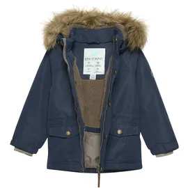 En Fant Winterjacke schwarz/blau 98