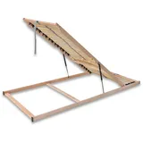 Betten-ABC Madera Lattenrost für Bettkastenfunktion 28 Federleisten, Birkenschichtholz Größe: 90 x 200 cm, Schlafzimmer, Lattenroste
